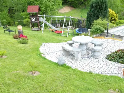 Blick zur Spielanlage