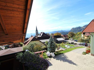 Aussicht vom Ferienhaus [Sommer]