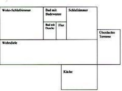 Grundriss der Ferienwohnung