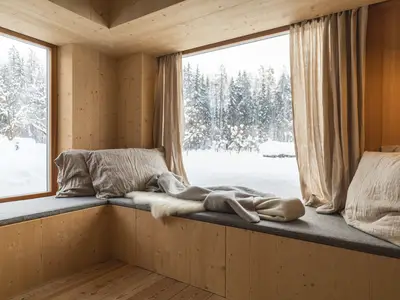 Stube im Winter