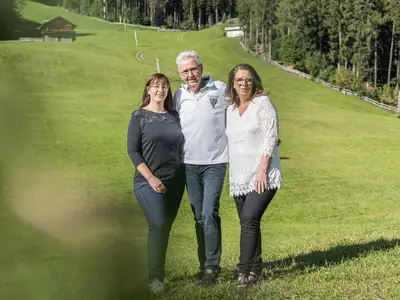 Moosalm_ Familie