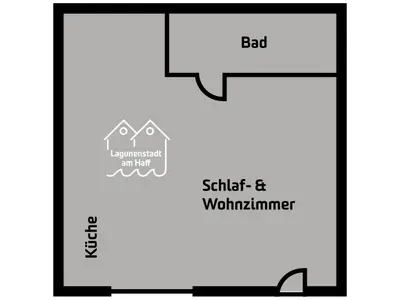 Ferienwohnung für 2 Personen (23 m²) in Liepgarten 10/10