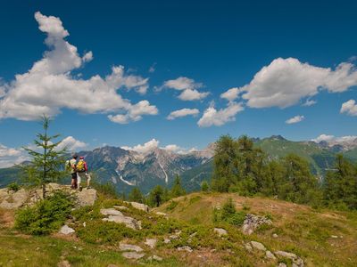 Aussicht auf den Karnischen Alpenkamm