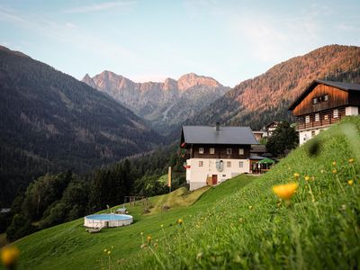 Blick Richung Steinwand