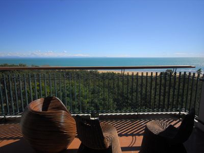 Balkon mit Meerblick