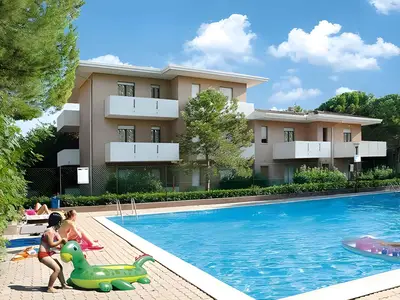 Ferienwohnung für 5 Personen (55 m²) in Lignano 1/9
