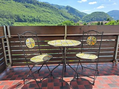 Appartement Lavendel Balkon Sommer