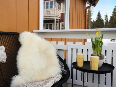 outside