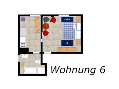 Wohnung 6 - Grundriss