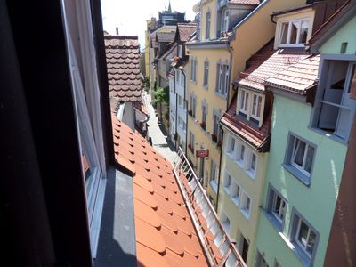 Blick vom Essplatz in die Hintere Metzgergasse