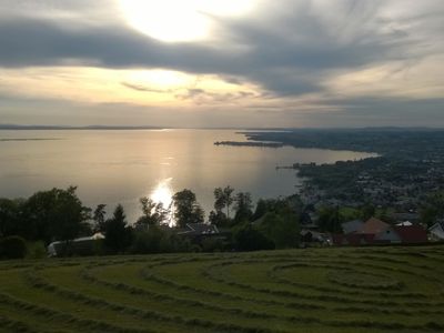 Blick vom Pfänder auf Lindau