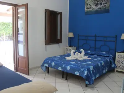 Schlafzimmer und drittes Bett