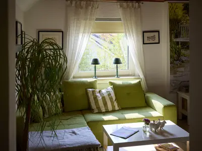 Wohnzimmer der Ferienwohnung im Haus Tourneur in Lippetal