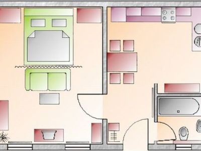 Ferienwohnung für 4 Personen (50 m²) in Litzendorf 4/10