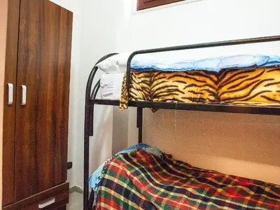 Schlafzimmer mit Etagenbett
