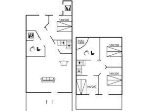 Ferienwohnung für 8 Personen (107 m&sup2;) in Løkken