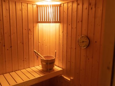 Hauseigene Sauna