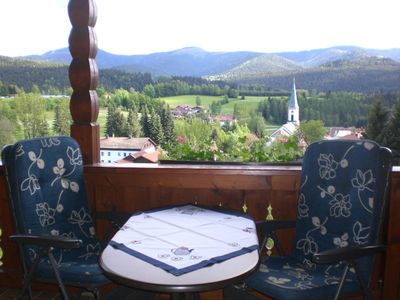 Balkon mit Aussicht