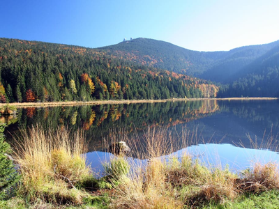 Arbersee im Herbst