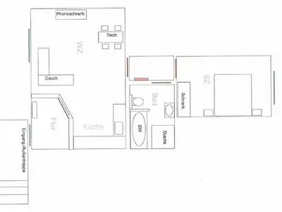 Ferienwohnung für 4 Personen (54 m²) in Koblenz 5/10