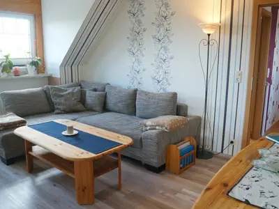 Fewo An Der Au - Wohnzimmer