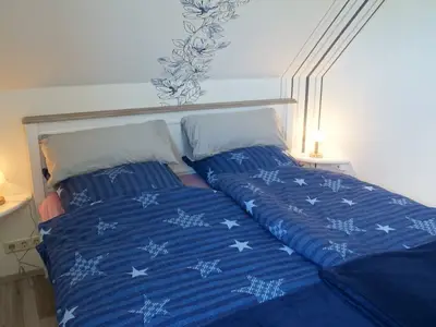 Fewo An Der AU - Schlafzimmer