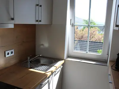 Küche Ferienwohnung Silber