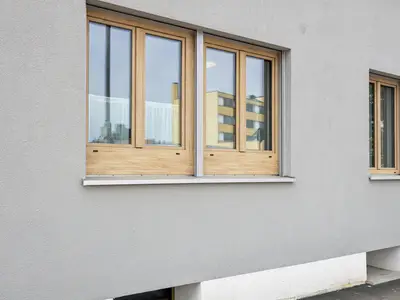 outside