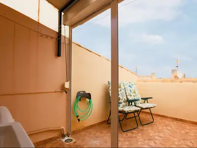 outside