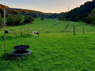 Ausblick hinterm Haus