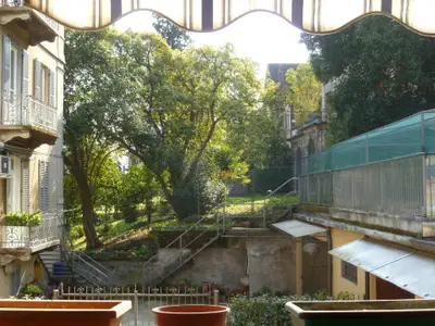 Blick in den Hof