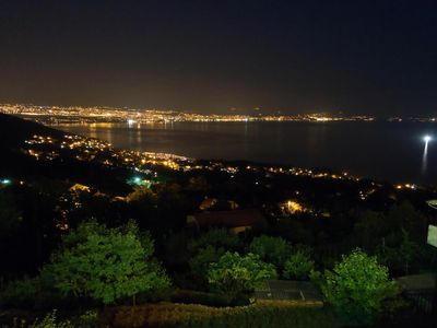 Blick auf Kvarnerbucht und Stadt Rijeka