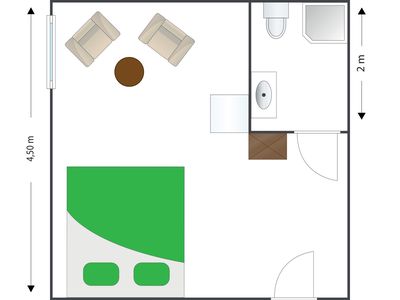 Ferienwohnung für 2 Personen (20 m²) in Lübeck 8/8