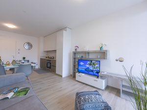 Wohnzimmer mit TV und Wifi