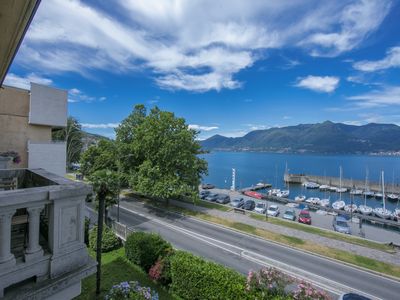 Ausblick vom Balkon