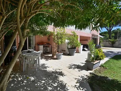 outside