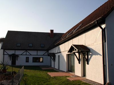 Rückseite des Hauses