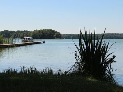 Blick auf Wasser