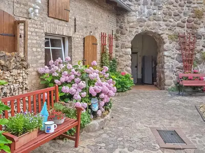 outside