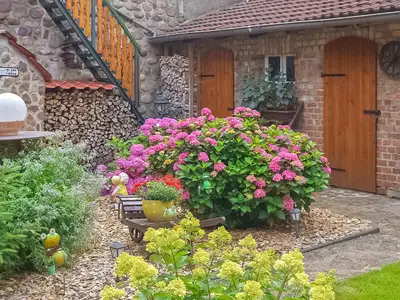 outside