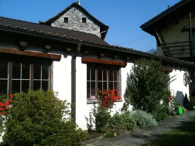Casa San Cristoforo - "Atelier" Sicht vom Innengarten