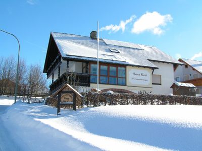 Haus Resi im Winter