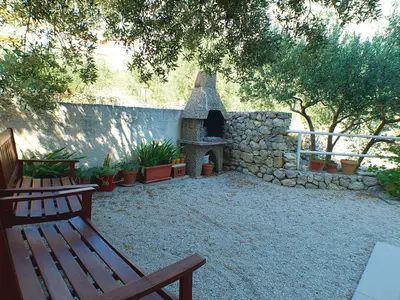 outside