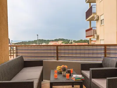outside