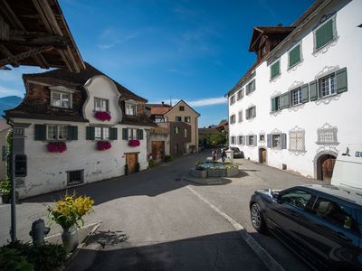 Haus Meierhüsli mitten im Dorfkern