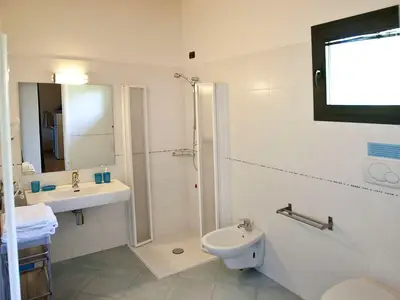 Außenansicht des Gebäudes. Schlafzimmer