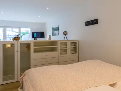 Ferienwohnung Nordlicht in Malchow Schlafbereich