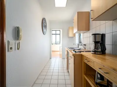 Ferienwohnung SeaLove in Malchow offene Küchenzeile
