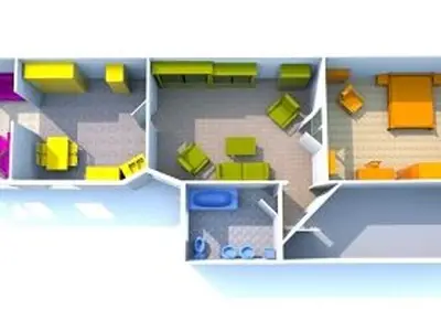 Ferienwohnung für 2 Personen (80 m²) in Malchow 2/10
