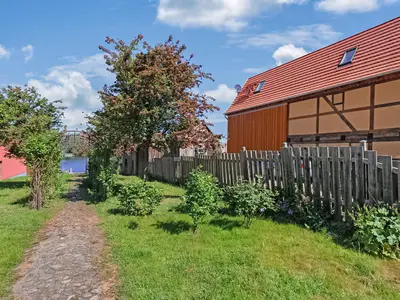 outside